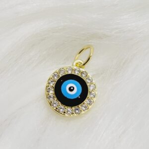 Round Evil Eye Charm