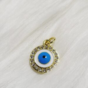 Round Evil Eye Charm