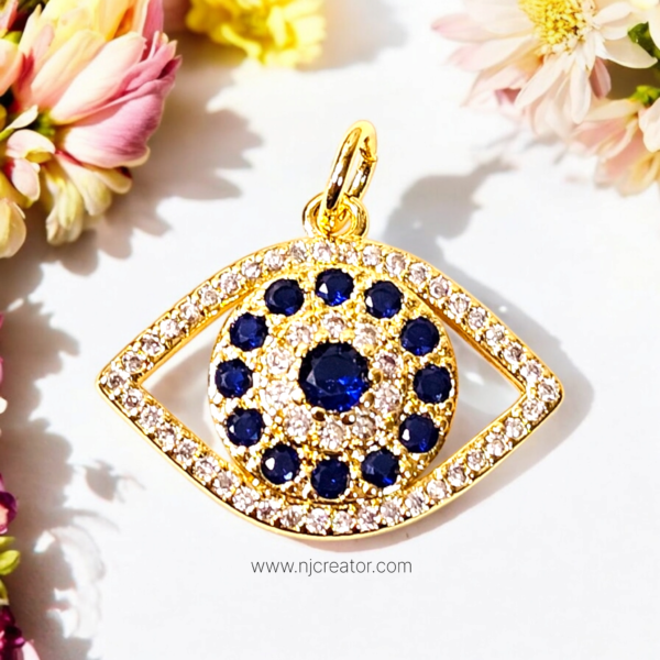 Evil Eye Gold plated Pendant GP6