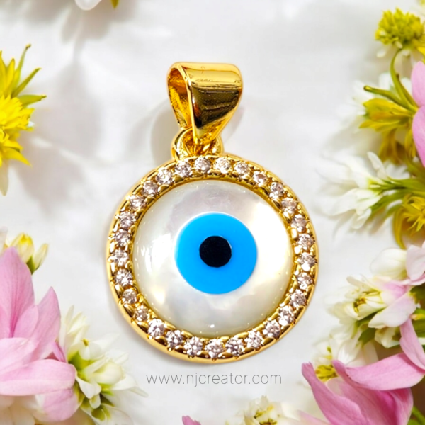 Evil Eye Gold Plated Pendant GP7