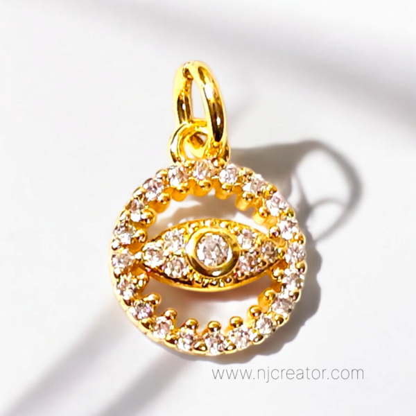 Evil Eye Gold plated Pendant GP4