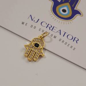 Evil eye Gold Plated Pendent E5