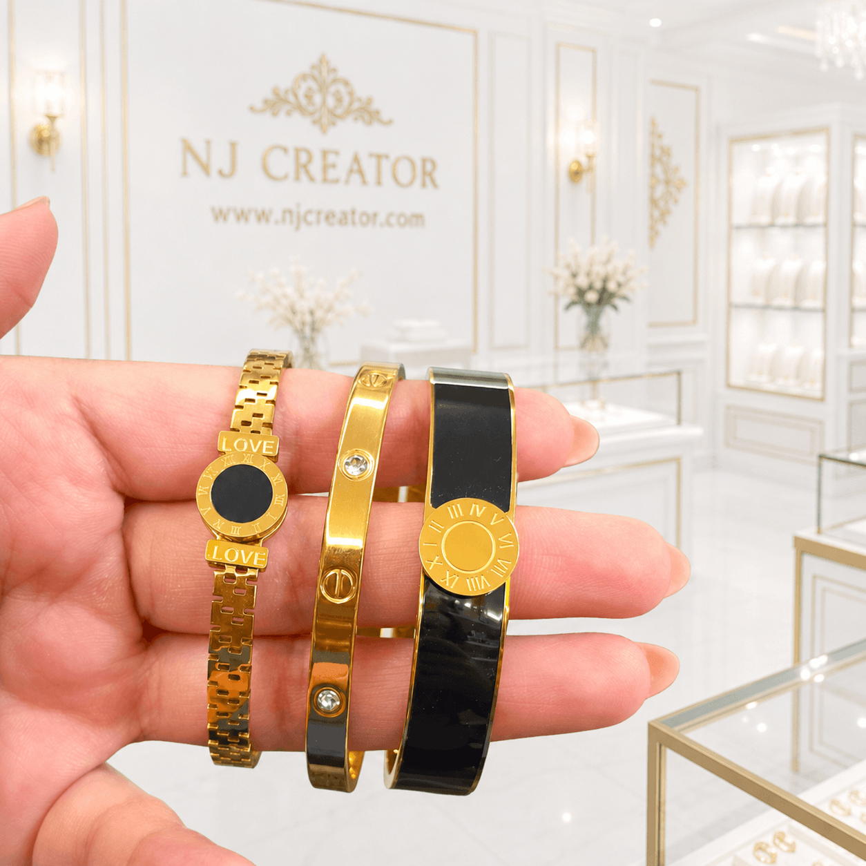 " STK0011" 18k Gold Plated Bracelets | Anti Tarnish