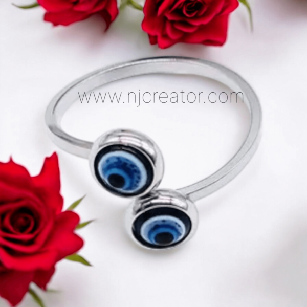 Evil Eye Ring R1 - Tarnish free