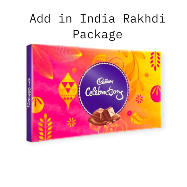 Red Velvet Rakhdi Package INDIA FREE DELIVERY - Image 5