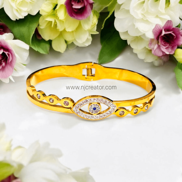 Evil Eye Bracelet D18 -18K Gold Plated | Anti Tarnish