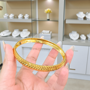 One Gram 22k Gold Kada | Classy and elegant looking with Real Gold finish | Product Code :- K260