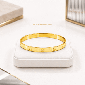 "K210-2" Cartier Inspired Bracelet with or without stone | Everyday wear - Durable - Anti Tarnish