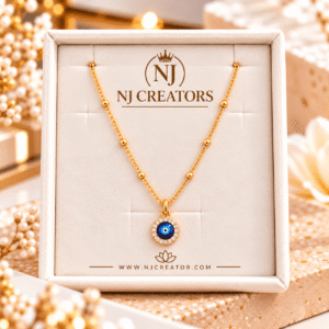 "NJ-CH-002 | 24k Gold plated chain 18 inch ling | Water-resistant | Anti Tarnish | Wear 24x7 | Suitable for all occasions