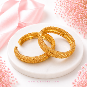 B211 | 24K Gold Plated Adjustable Chudiya / Bangles for Women | Traditional Indian Jewelry | NJ Creator