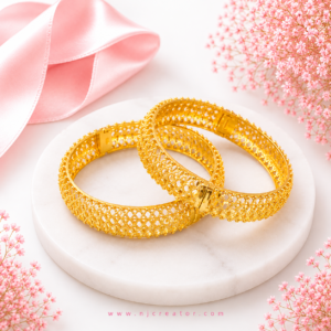 B212| 24K Gold Plated Adjustable Chudiya / Bangles for Women | Traditional Indian Jewelry | NJ Creator