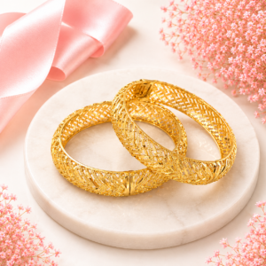 B205 | 24K Gold Plated Adjustable Chudiya / Bangles for Women | Traditional Indian Jewelry | NJ Creator