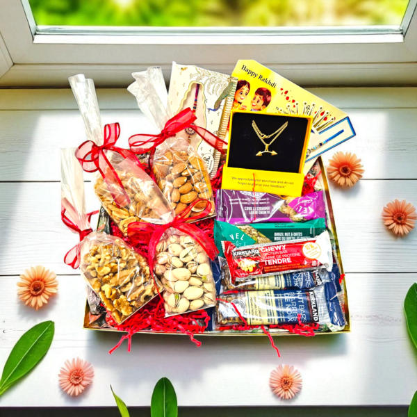 Gym Inspired Rakhdi Package for your Brother - International Delivery - No India
