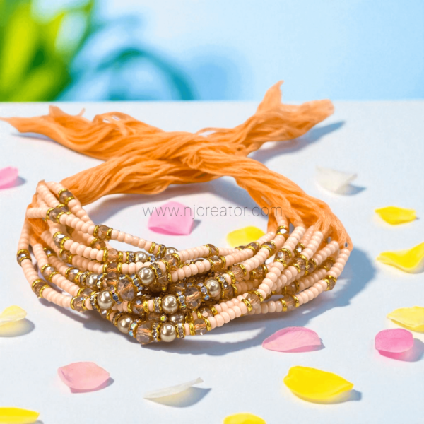 Assorted colors rakhdi Dhaga | Price per pc | 10 different designs - Image 8