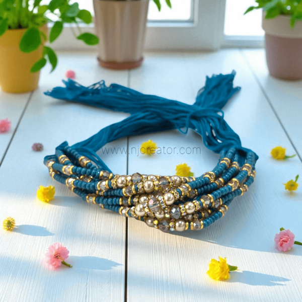 Assorted colors rakhdi Dhaga | Price per pc | 10 different designs - Image 6