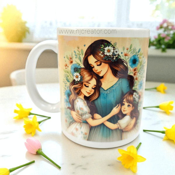 Maa Dhee (Mother and Daughter ) Mug - Customized Mug - Love Language for Mother - Maa