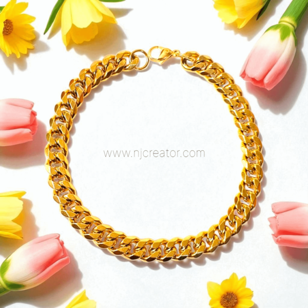 Men 18k Gold plated Evil Eye bracelet | MG1