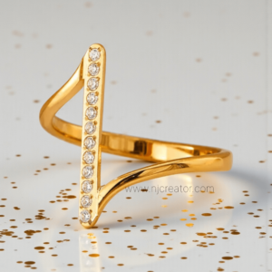 18k Gold plated Ring | Anti-Tarnish | Evil Eye | Waterproof | R354