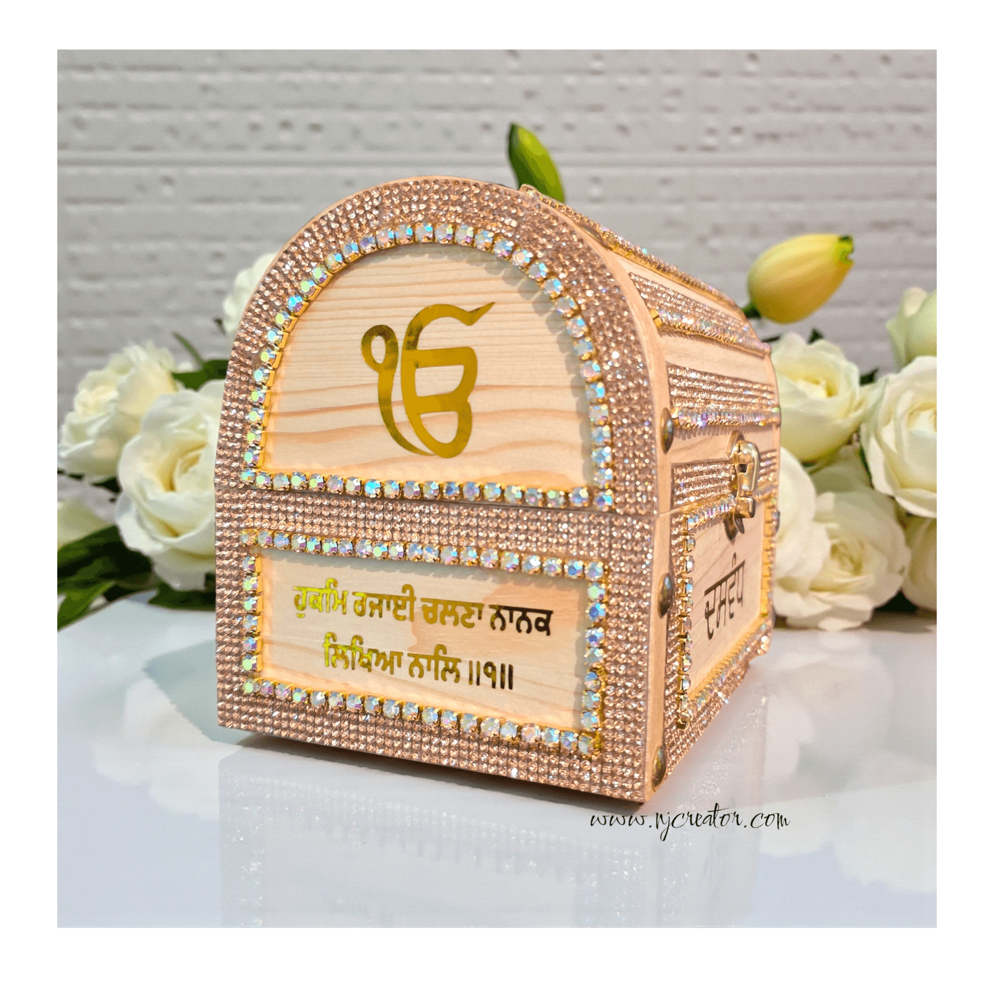 Gupat Daswandh | A Sacred Giving Box Infused with Grace — Optional Citrine & Pyrite - Image 2