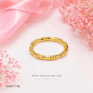 "R0013" | 18K Gold plated Premium quality | Simple and Elegant looking Ring Thin Design | Anti-Tarnish