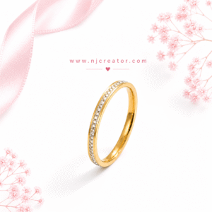 "R0016" | 18K Gold plated Premium quality | Simple and Elegant looking Ring Thin Design | Anti-Tarnish (Copy)