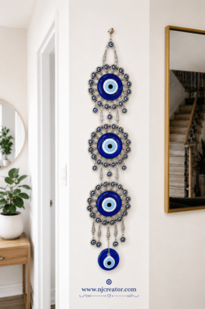 Customized Triplet Evil Eye wall Hanging