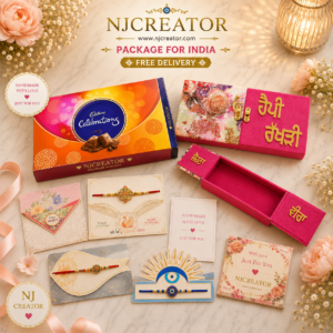 ” India RAKHDI Pack 07″ Sohna Veer Rakhdi Chocolate Gift Hamper with INDIA ONLY – FREE DELIVERY TO INDIA