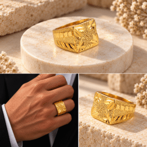 "R0053" | 24K Gold-Plated Anti-Tarnish Ring | One Size 9
